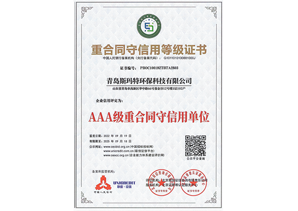 Contract Level Certificate